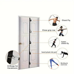 Space-Saving Resistance Band Door Anchor - GREEN LIFE CYPRUS