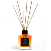 AW Gifts 200ml Ylang Ylang and Mandarin Essential Oil Reed Diffuser, decorative accessory with glass bottle and reed sticks.