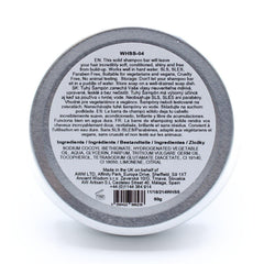 AW GIFTS Wild Hare Solid Shampoo in Tutti Frutti scent, 60g, featuring vibrant packaging and natural hair care ingredients.