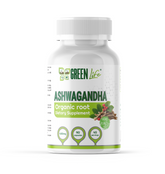 🌿 Green Life Organic Ashwagandha – Stress Support, Focus & Balance - GREEN LIFE CYPRUS