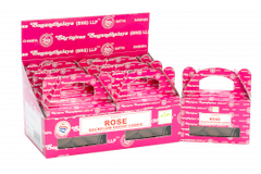AW Gifts, Box of 24 pcs Satya Rose Backflow Dhoop Cone - GREEN LIFE CYPRUS