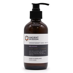 AW Gifts, Clary Sage & Lavender Hand & Body Wash 250ml - GREEN LIFE CYPRUS