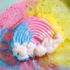 Set of 8 Cloud Bath Bombs – Mango, 95g Each
