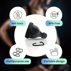 2pcs, Protein Powder Container - GREEN LIFE CYPRUS