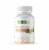 Green Life, Organic Psyllium Husk Powder (Vegan Capsules), 120Capsules, 60Servings