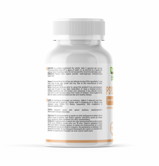 Green Life, Organic Psyllium Husk Powder (Vegan Capsules), 120Capsules, 60Servings