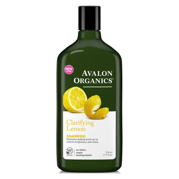Shampoo, Clarifying, Lemon, 11 fl oz (325 ml) - Avalon Organics - GREEN LIFE CYPRUS