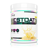Unflavored BestOats superfood from Genius Nutrition in a 600g pack, showing the plain oats product with the brand label visible.