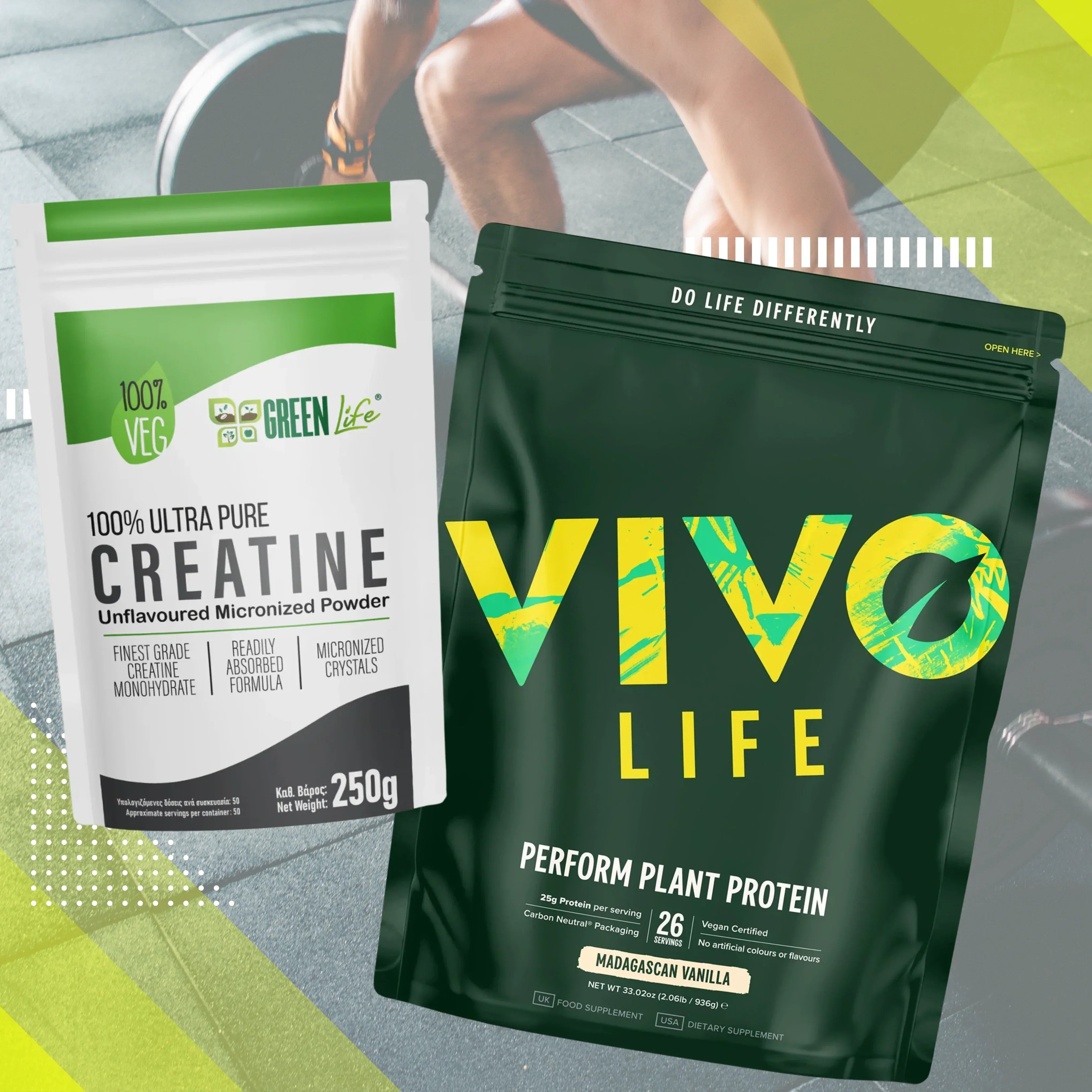 Black vegan fitness bundle including workout gear and accessories from BUNDLE, displayed on a clean background.