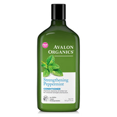 Conditioner, Strengthening Peppermint, 11 oz (312 g) - Avalon Organics - GREEN LIFE CYPRUS