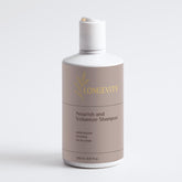 SELNAMEd Longevity, Nourish and Volumize Shampoo bottle front view, 290 ml, with label showing product name and branding.