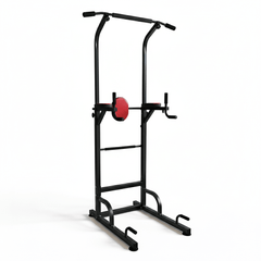 VIKING FITNESS DS-22 Power Tower with pull-up bar, dip station, and Roman chair for strength training and bodyweight exercises
