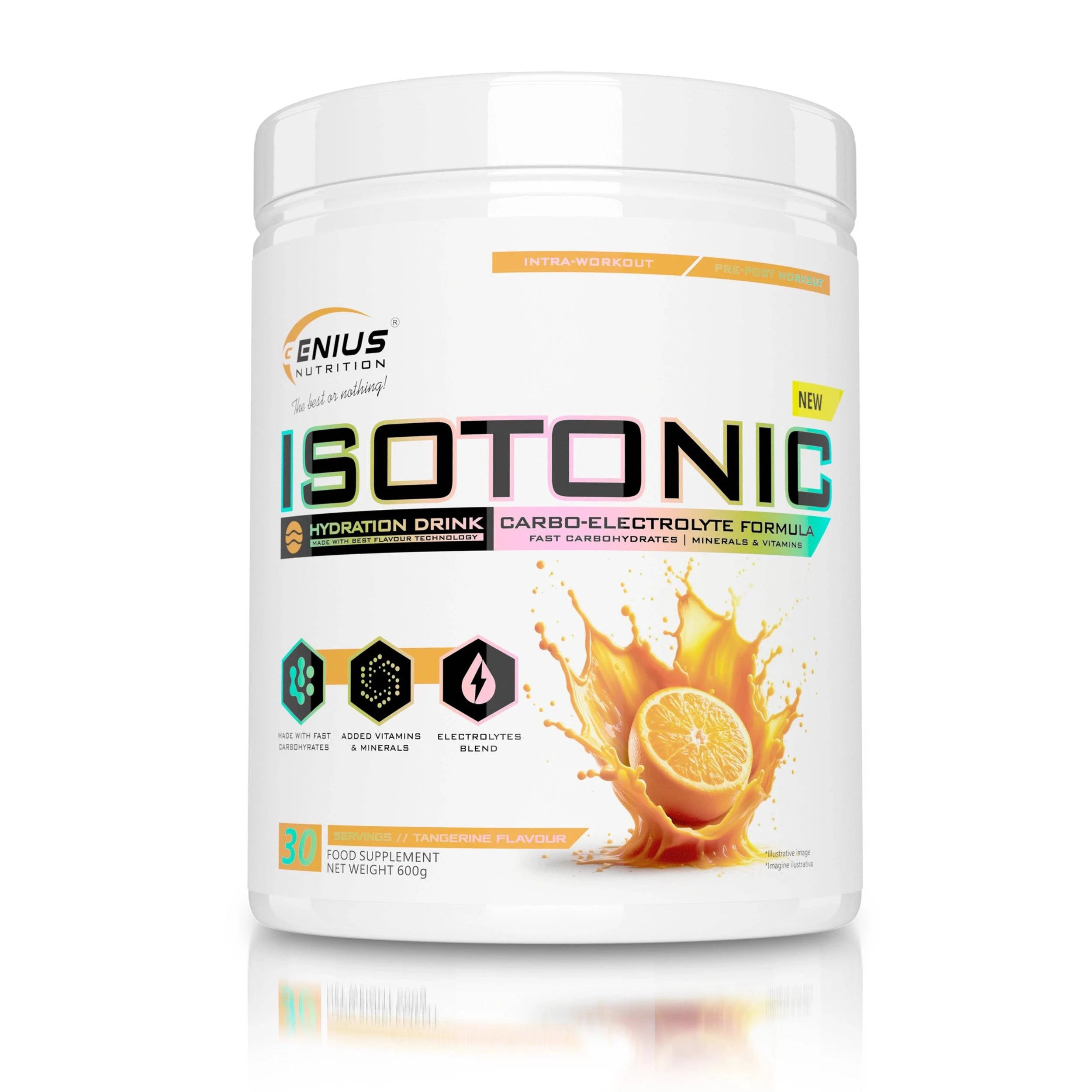 ISOTONIC 600G/30SERV, Genius Nutrition - GREEN LIFE CYPRUS