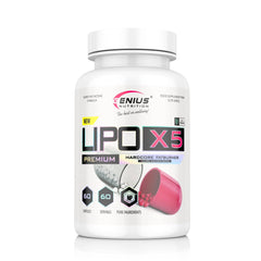 LIPO-X5 60 Caps/60 Serv, Genius Nutrition - GREEN LIFE CYPRUS