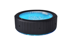 MSpa Aurora Urban Series Round Bubble Spa with LED (6 Persons)
