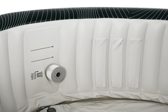 VIKING FITNESS MSpa Meteor Comfort Series LED bubble spa hot tub with seating for 4 to 6 persons and built-in LED lighting
