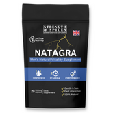 Natagra Male Vitality Supplement 1000mg, 20 Capsules - Strength & Spices - GREEN LIFE CYPRUS