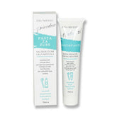 ZEO-MEDIC natural toothpaste with zeolite, peppermint and menthol, 75ml, showing the toothpaste tube with mint-flavored ingredients.