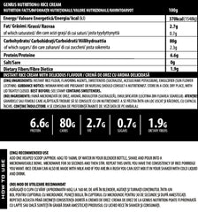 RICE CREAM 1000g/16meals, Genius Nutrition,(Vanilla ice-cream)