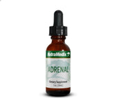 Nutramedix Adrenal Support supplement bottle from Sentosa, featuring label with product details and branding.