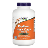 NOW Foods, Psyllium Husk 500mg 500 Veg CAPS - GREEN LIFE CYPRUS