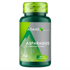 Adams Supplements, Asparagus 180mg, 30cps - GREEN LIFE CYPRUS