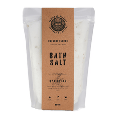 Greenman Rituals Oat & Honey Epsom Bath Salt from AW GIFTS, showing a jar of relaxing spa blend with oats and honey ingredients.