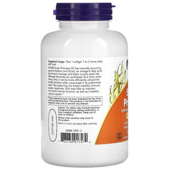 MKSTAVRINOS Super Primrose supplement bottle with 120 softgels, featuring yellow primrose flowers on the label.