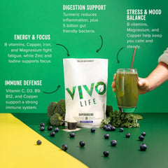 THRIVE Blueberry and Lucuma - Vivo Life - GREEN LIFE CYPRUS