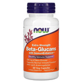 NOW Foods, Beta-Glucans, with ImmunEnhancer, Extra Strength, 250 mg, 60 Veg Capsules - GREEN LIFE CYPRUS