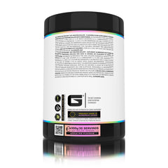 Genius Nutrition Soy Protein Isolate powder in 900g container, natural soy protein supplement with apple pie flavor on a white background.