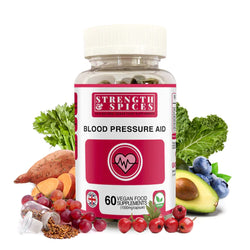 Blood Pressure Aid 90 capsules- Strength & Spices