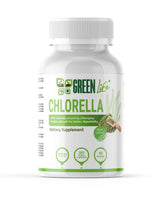 Green Life Cypruss Green Life Chlorella vegan capsules for daily detox, 2000mg, 120 capsules, natural supplement for wellness