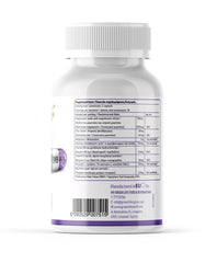 Green Life Cyprus ZMB advanced night recovery herbal supplement capsules, showing 90 vegan capsules in a bottle.