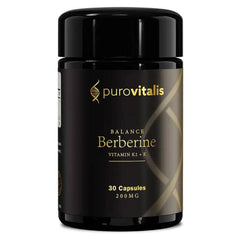 Berberine Balance 200mg, 30 Capsules - Purovitalis - GREEN LIFE CYPRUS