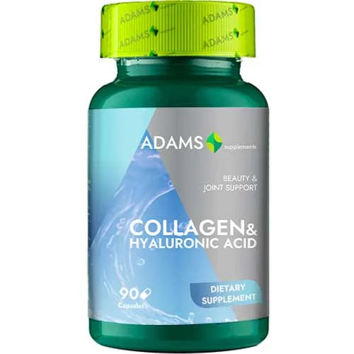 Adams Supplements, Collagen and Hyaluronic Acid, 90cps - GREEN LIFE CYPRUS