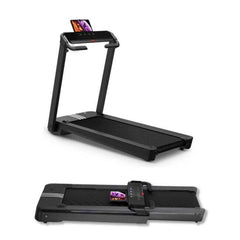 VIKING FITNESS D-50 electric treadmill with digital display and running belt, suitable for home cardio workouts.