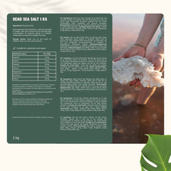Cupplement, Dead Sea Salt, 1Kg (Fine)
