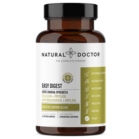 Natural Doctor, Easy Digest, 60 Veg Caps - GREEN LIFE CYPRUS