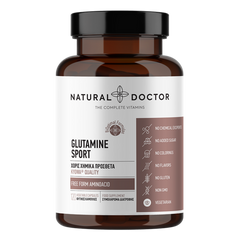 Natural Doctor, Glutamine Sport, 120 Veg Caps - GREEN LIFE CYPRUS