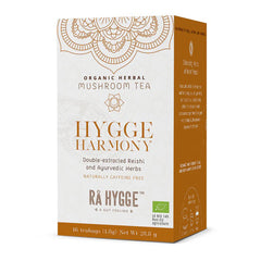 RA Hygge, BIO Hygge Harmony, Herbal Tea with Reishi, 16 Bags - GREEN LIFE CYPRUS