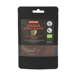 Musheez, BIO, Chaga Powder Dual Extract 15:1, 50g
