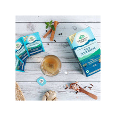 Organic India, Tulsi Detox Kahwa, Contains Caffeine, 25 Infusion Bags - GREEN LIFE CYPRUS