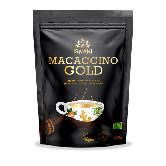 Iswari, BIO Macaccino Gold, Gluten Free, 250g - GREEN LIFE CYPRUS