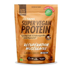 Iswari, BIO Super Vegan Protein, Salted Caramel & Ashwagandha, Gluten Free, 400g - GREEN LIFE CYPRUS