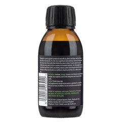 Kiki Health Liquid Chlorophyll supplement in a 125ml bottle with a green label, designed for natural health and wellness.