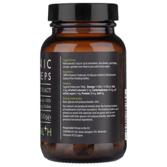 Kiki Health, Organic Cordyceps Mushroom Extract Powder, 50g - GREEN LIFE CYPRUS