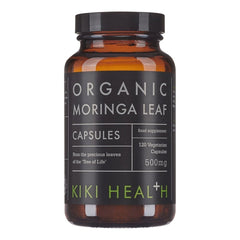 Kiki Health, Organic Moringa, 120 Vegicaps - GREEN LIFE CYPRUS