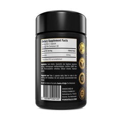 Herbalistas Liposomal Quercetin supplement in 30 vegan capsules, showing the front of the bottle with blue and white label.