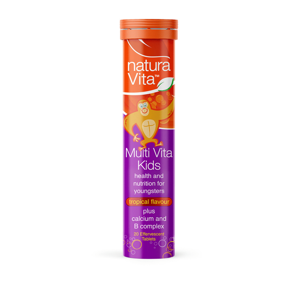 Multi Vita Kids plus Calcium & B Complex - Naturavita - GREEN LIFE CYPRUS
